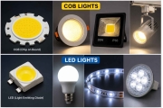 COB Light vs LED: diferențe cheie, luminozitate, eficiență și care este mai bun?