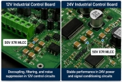 Ghid de selecție 50V X7R MLCC pentru plăci de control industrial 12V/24V
